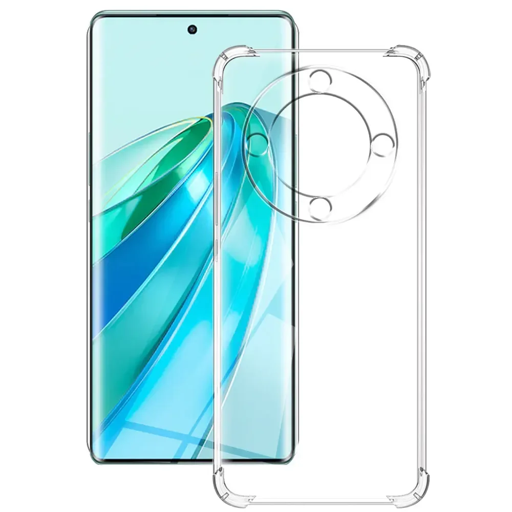 Transparency Shockproof Case For Honor Magic 5 6 Lite 4 Pro 90 80 Pro TPU Funda For Honor X8B X9B X7B X8A X9A X7A X6 Phone Cover