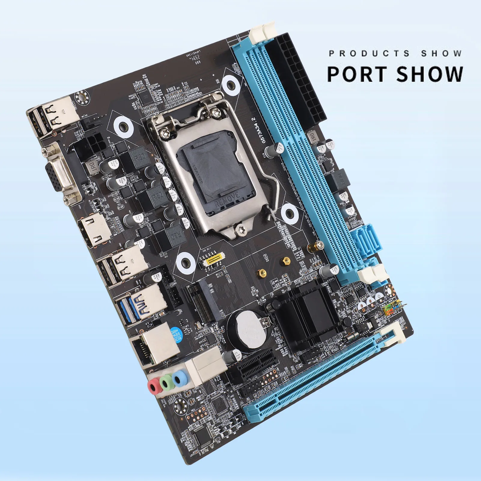 H81 เมนบอร์ดความเร็วสูงช่องสัญญาณคู่ DDR3 PCIe สล็อต LGA 1150 SATA 6 กิกะไบต์/วินาทีเมนบอร์ดคอมพิวเตอร์ M.2 NVMe NGFF สำหรับเดสก์ท็อปพีซี