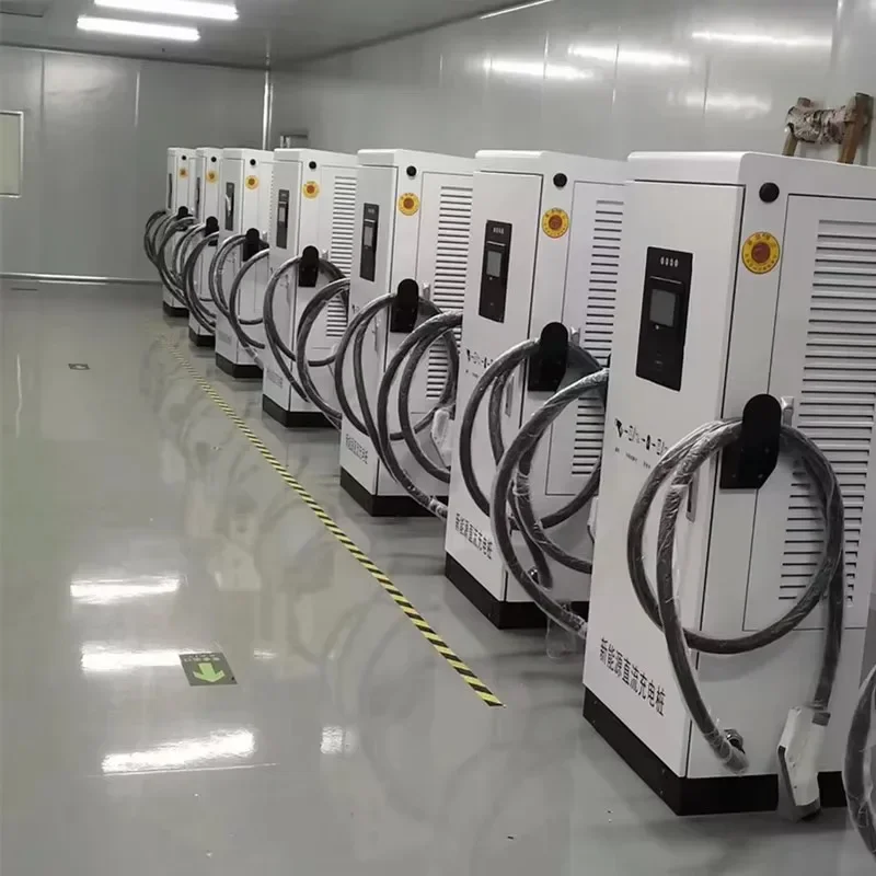 DC Charging Station 90kw 120kw 150kw Electric Vehicle EV DC  Charging Station Equipment CCS CHAdeMO GB/T Fast Charging Pile