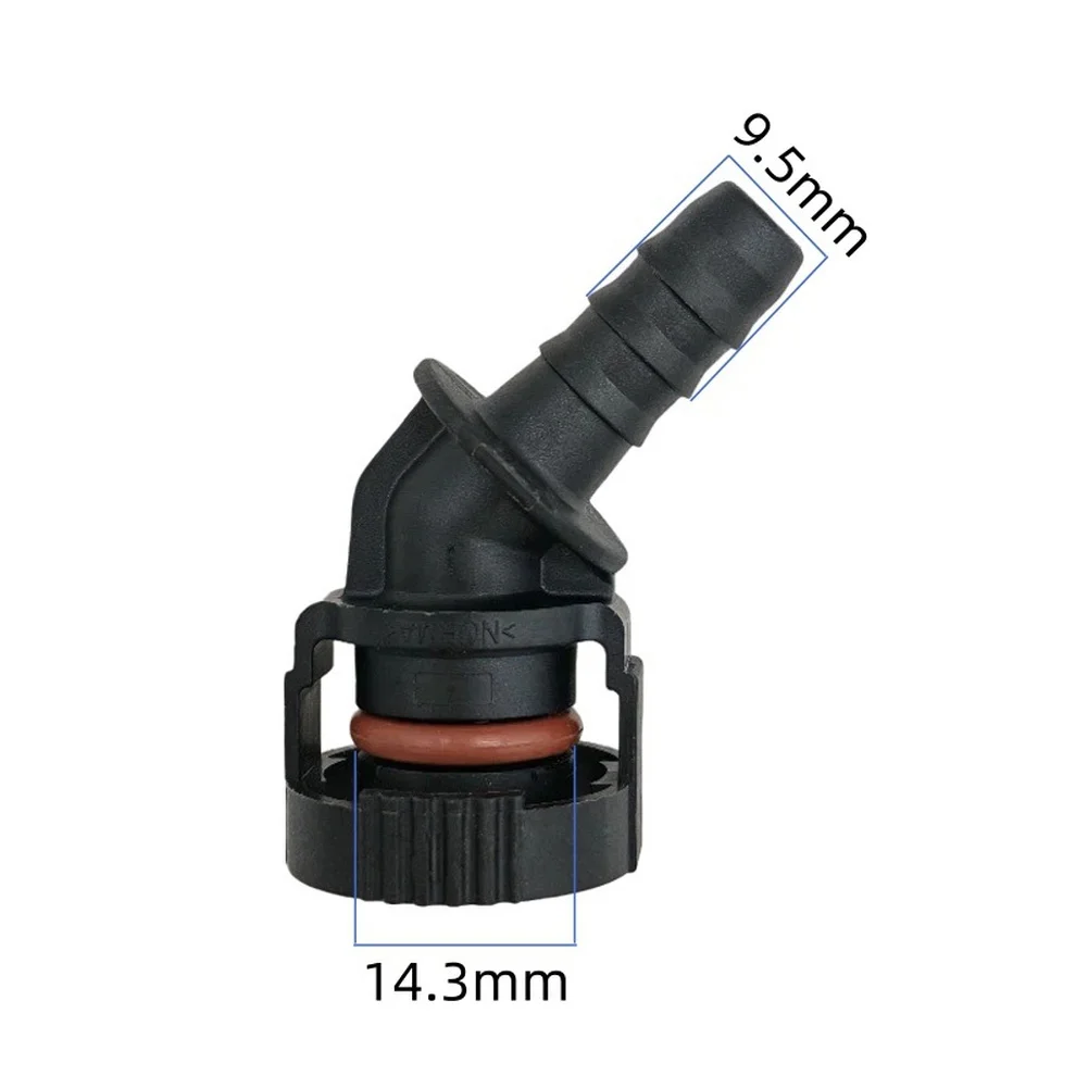 For Tight Engine Spaces Quick Connect Fitting Auto Plastic Connector Plastic Automotive Connector Fuel Inject Control