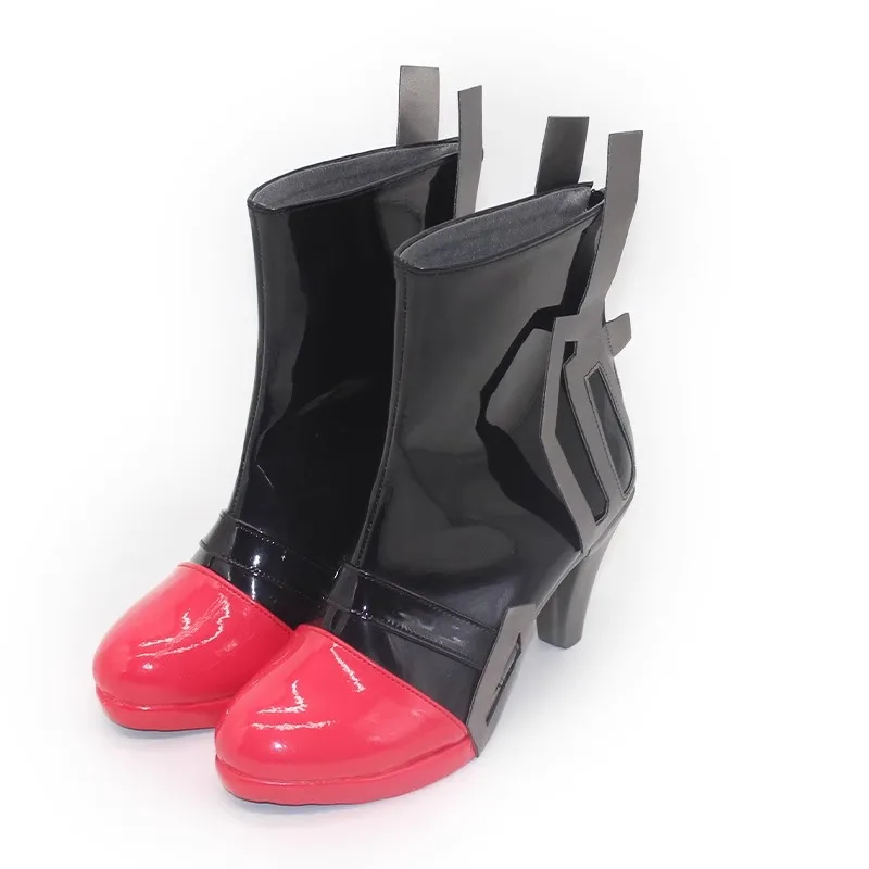 Ichiban libre Cosplay Schoenen Spel NIKKE:De Godin van de Overwinning Hoofdstuk4 Rode ASH Rollenspel Laarzen Voor Vrouwen
