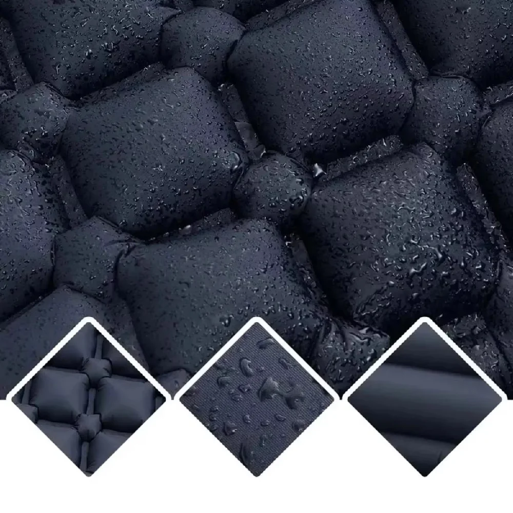 Single and double inflatable m - Inflatable Camping Sleeping Pad Pillow recension och pris