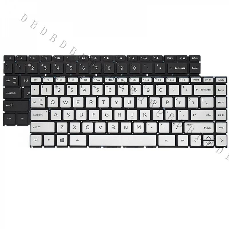 AA+New US English Laptop Keyboard Replacement For HP 14S-DK DF DP CF 14-CE CF CM DK DG TPN-Q207 Notebook