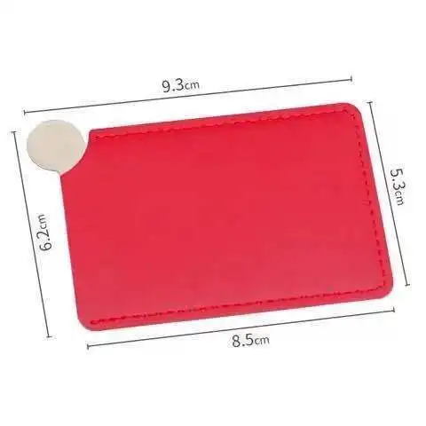 10pcs Ultra-thin Makeup Mirror Vanity Mirror Cosmetic Make Up Pocket Rectangle Foldable Compact Makeup Folding Mirrors