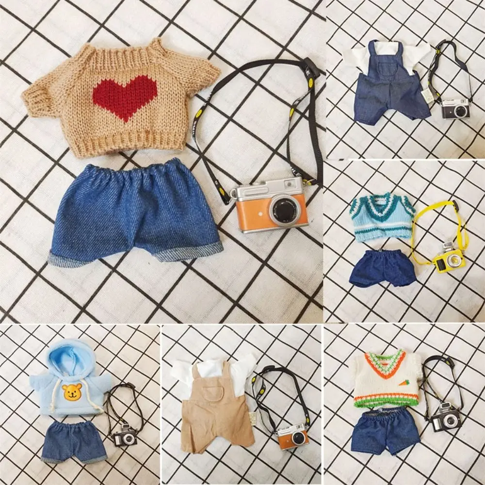 High Quality Mini Doll Clothes Hoodies Multistyles Fashion Doll Sweater Toys Accessories Doll Coat 10/20cm Cotton Doll