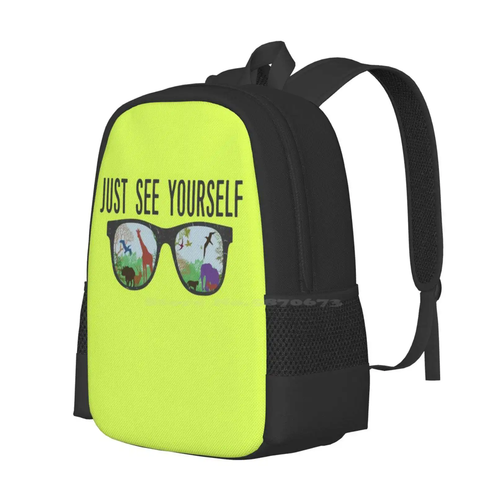 Just See Yourself 3D Print Design Backpack Student Bag Just See Yourself Jw Arts And Crafts Jenielson Design Jw Ideas