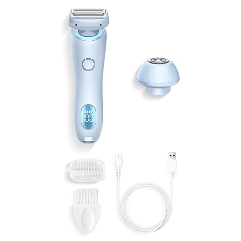 

Женская электробритва M14K-2 в 1, домашняя бритва, эпилятор, электрический триммер, портативный, влажный и сухой, для ухода за все тело
