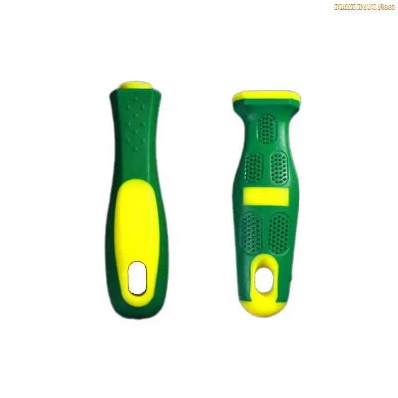 K1AE 5Pcs Rubber File Handle Rectangular Hole Ergonomic Handles for Metal File
