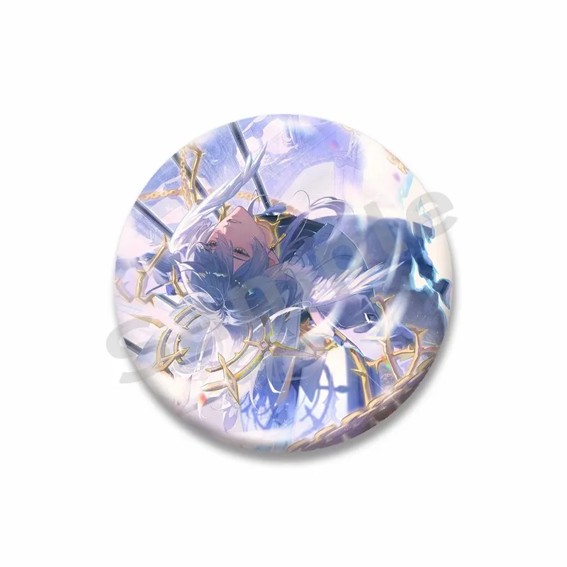 Honkai Star Rail Sunday Round Brooch, Cute Design