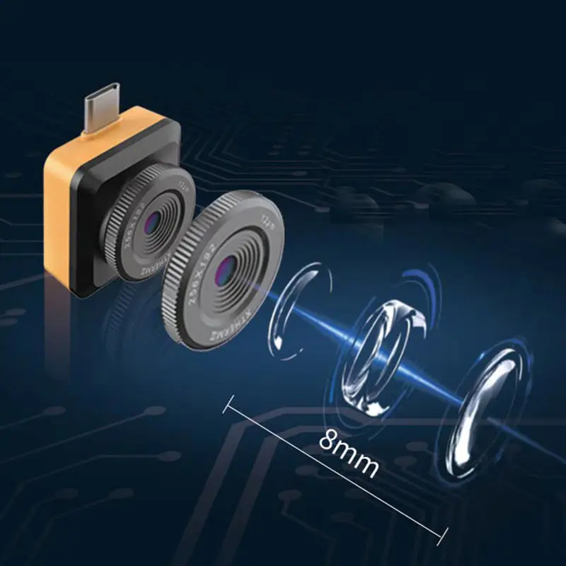 InfiRay T2S+ Infrared Thermal Camera 256x192 Mobile Phone Module Industrial Professional Mini Portable Thermal Imagimg Camera