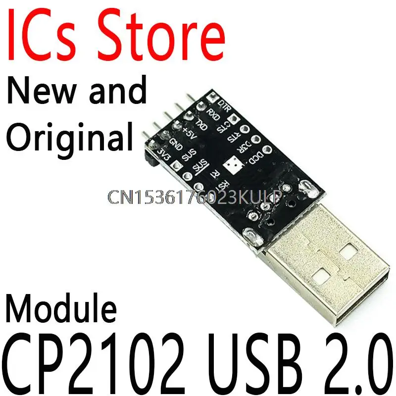 TO TTL UART Module 6Pin Serial Converter STC Replace FT232 Module CP2102 USB 2.0