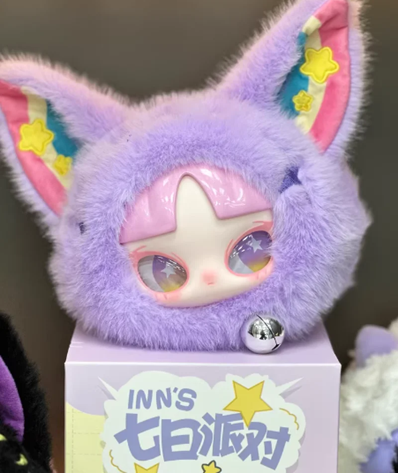 الأصلي INN يين Qiri حفلة صندوق أعمى حقيبة للحمل لعبة عصرية قلادة عرض قطعة سستة الحقيبة فتاة تمثال هدية