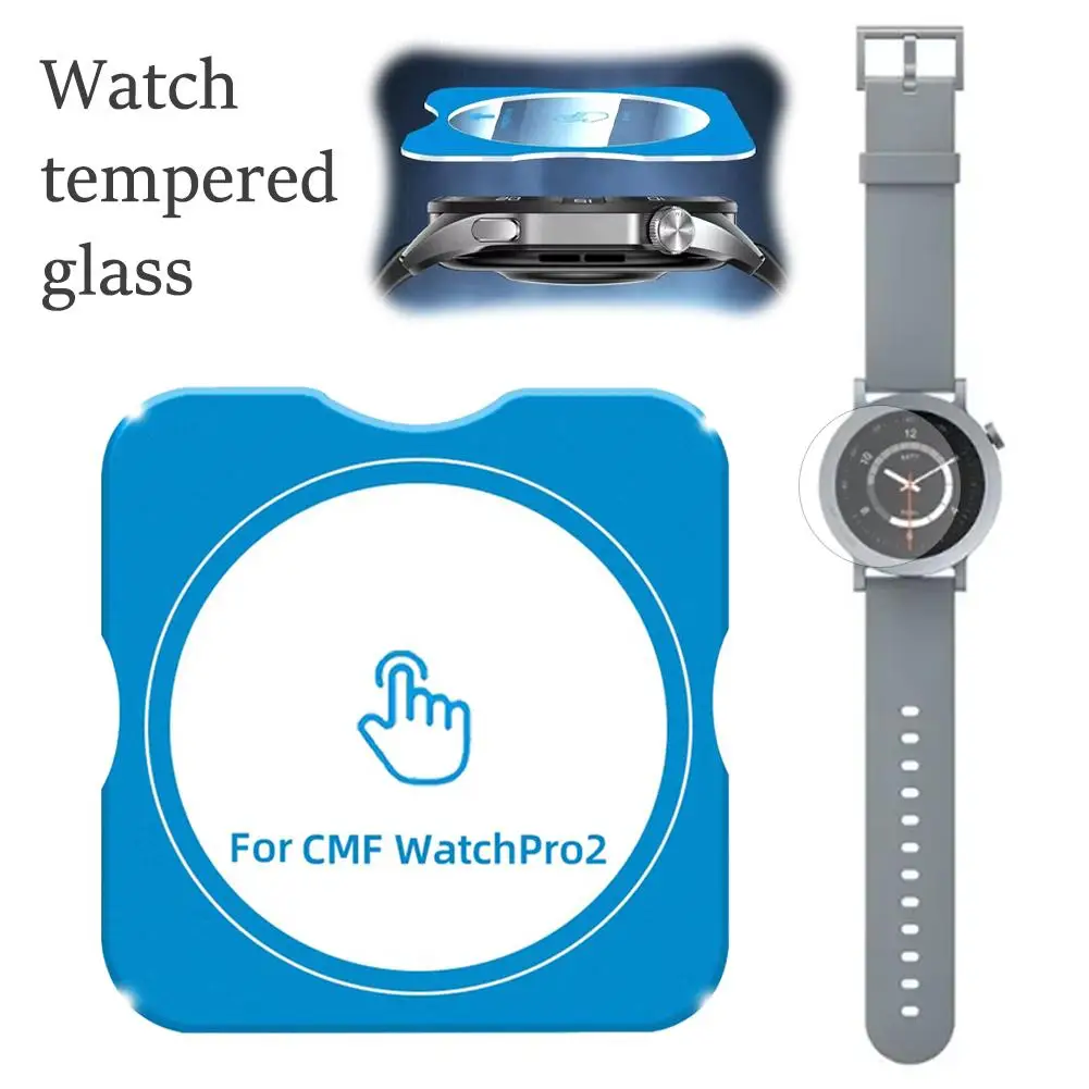 Soft Tempered Glass for CMF Watch Pro 2 Protective Film for CMF By Nothing Watch Pro 2 Shell Screen Protector Accessories C7N2