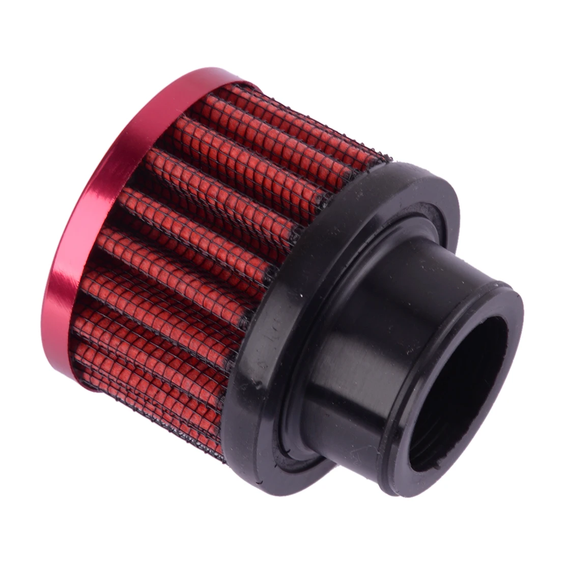 Universal 25mm Diameter Air Intake Filter Cleaner with Clamp for Motorcycle Car Tractor Truck