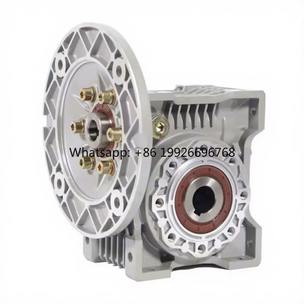 NMRV Worm Drive Gearbox Motor Reducer with Multiple Ratios for Farm & ry Applications ODM Customization