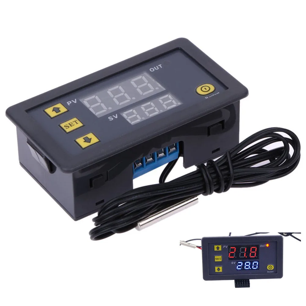 W3230 High‑Precision Digital Temperature Controller Module 12V Mini Thermostat Switch Temperature Control Circuit Board