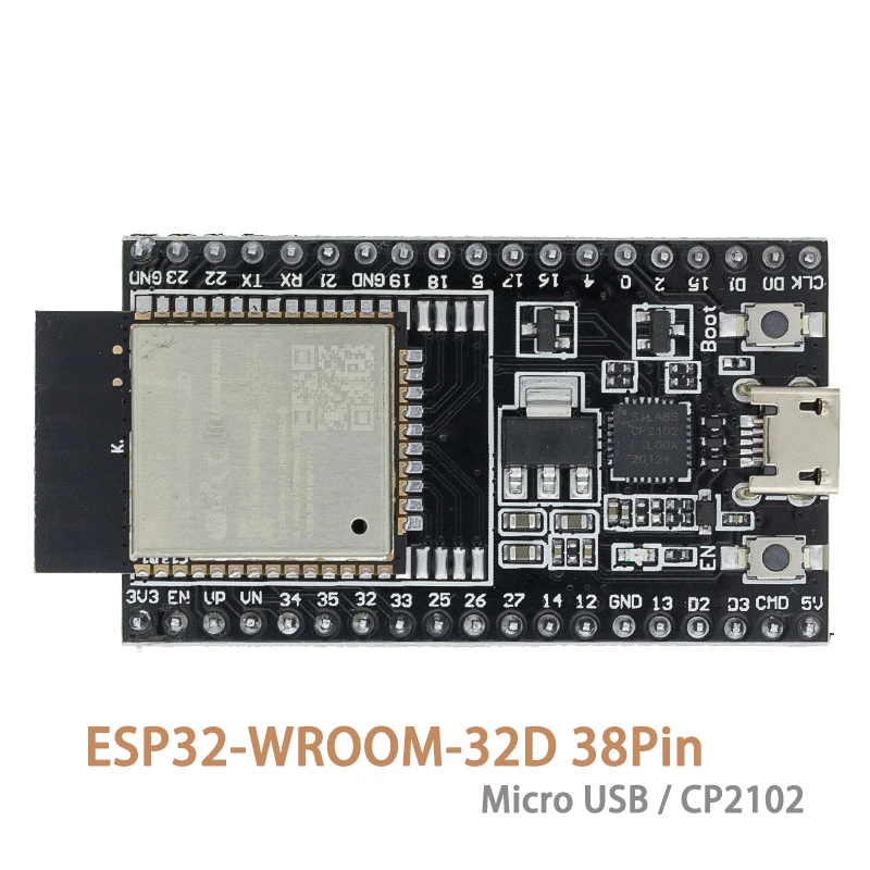 ESP32 Development Board WiFi + Bluetooth Ultralaag stroomverbruik Dual Core ESP-32 ESP-32S ESP 32 Vergelijkbaar ESP8266