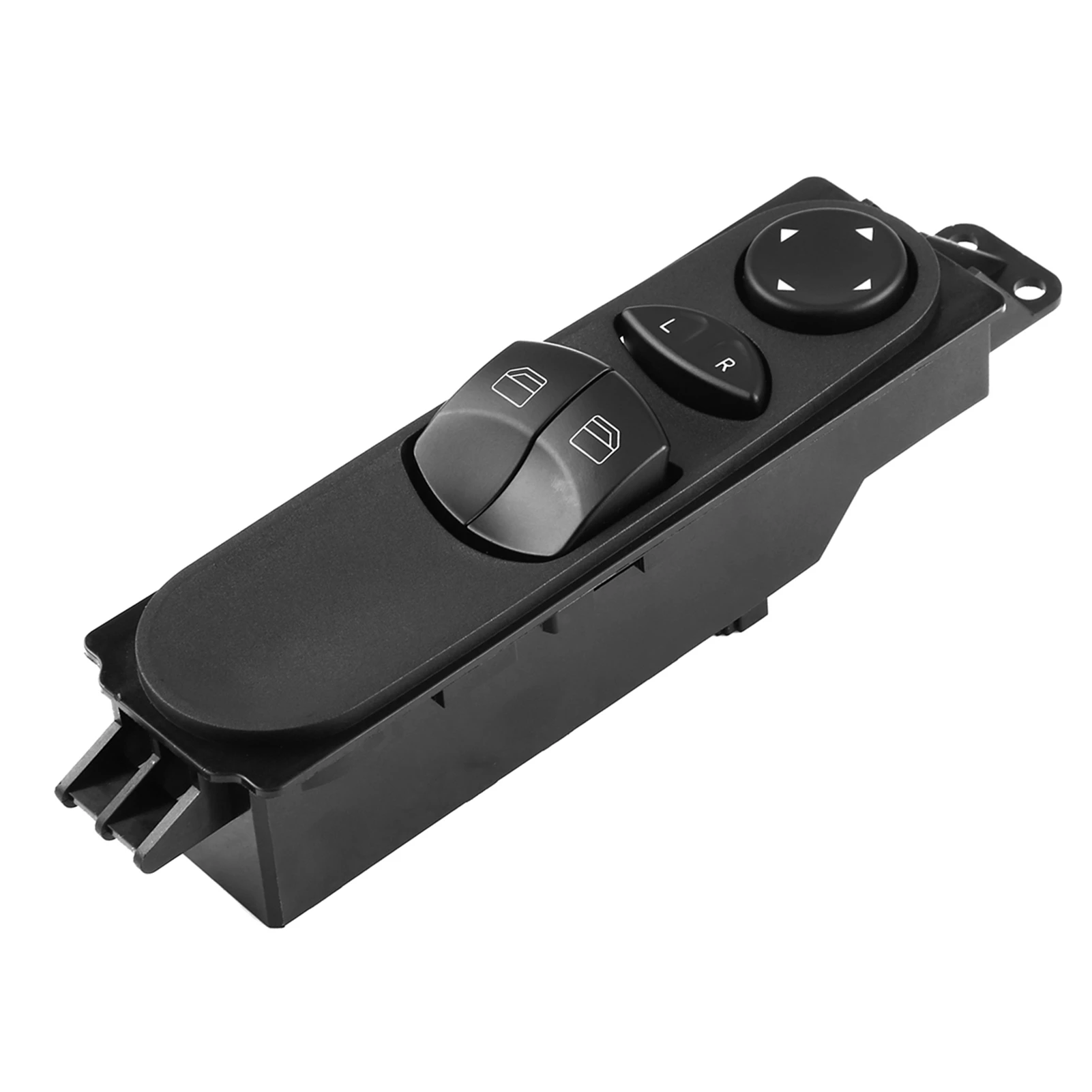 مفتاح التحكم في نافذة السيارة ABS الأسود لسيارة Mercedes-Benz Sprinter W906 LHD جانب السائق A9065451213 مفتاح التحكم الرئيسي في النافذة #3