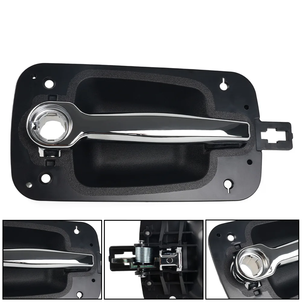 

​2594003C1 2594006C1 Outside Exterior Door Handle Chrome Black Driver Side 2008-2011 for International Prostar