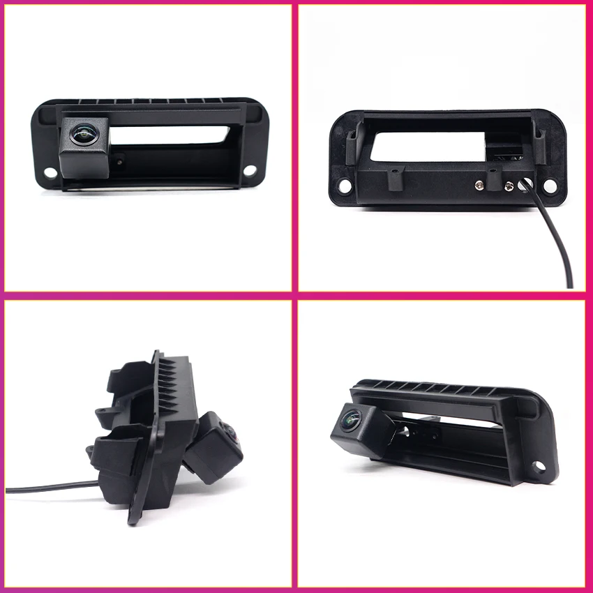HD Car Trunk Handle Back Up Parking Reverse Camera Rear View Camera For Mercedes Benz C Class W204 S204 C204 2008~2014 2015