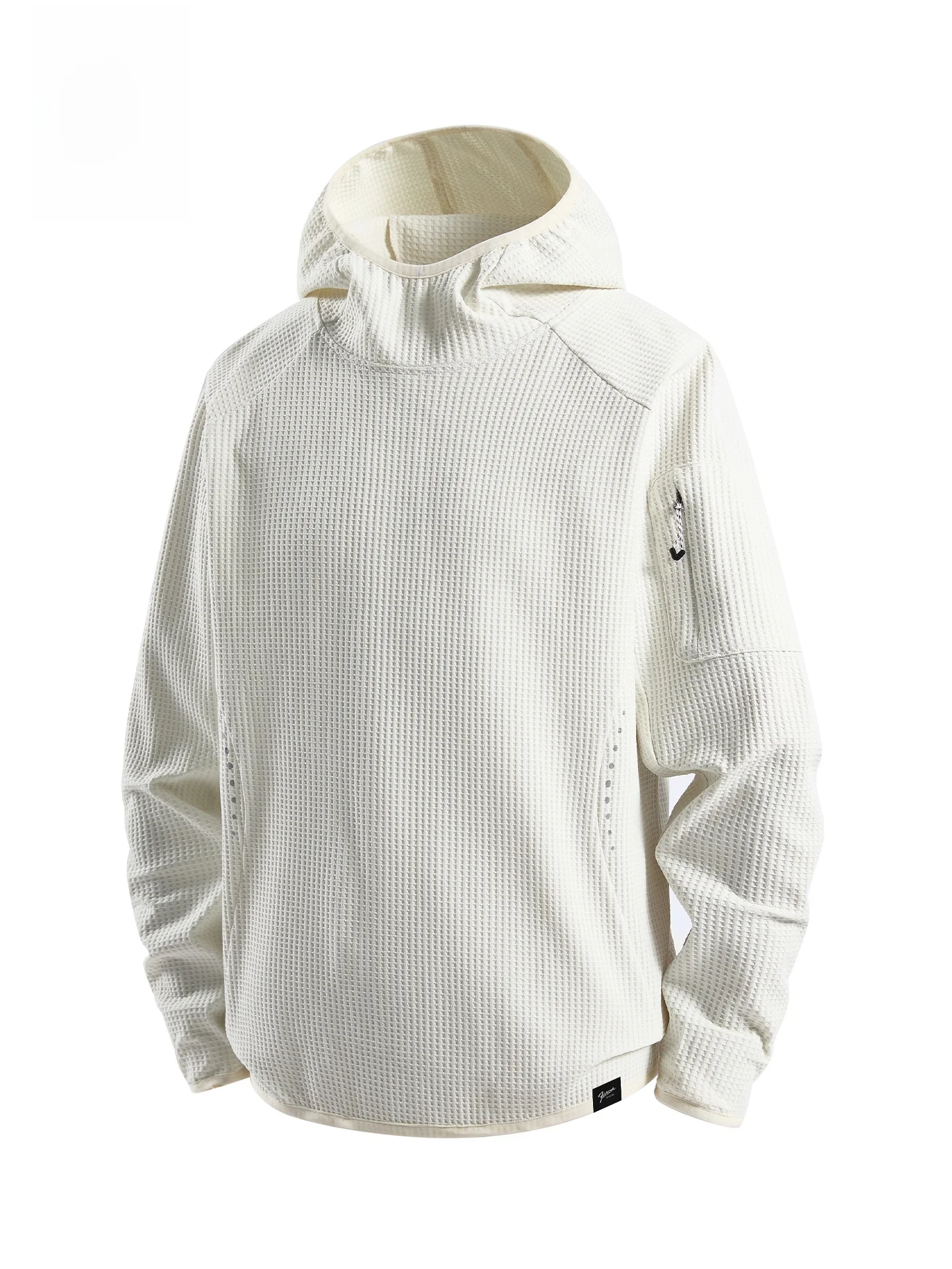 Camiseta de Manga Longa Respirável e de Secagem Rápida Fivecm para Homens, Ideal para Corrida e Ciclismo, Moletom Casual Espo...
