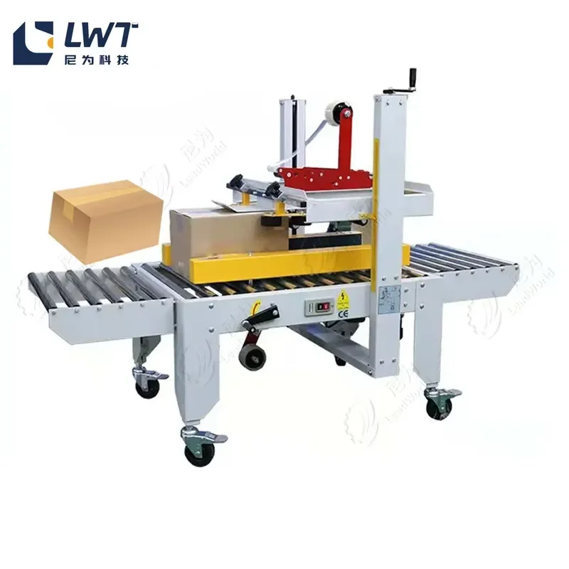2026 CE Automatic Carton Sealing Packing Machine/automatic Carton Sealing Machine/milk Carton Sealing Machine