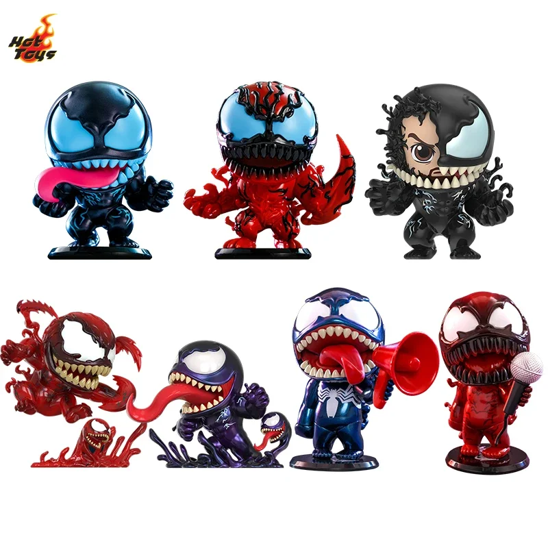 Hot Toys Venom 2 Venom And Carnegie Cos Baby Mini Collection Doll Set Handmade Ornament Birthday And Holiday Gift