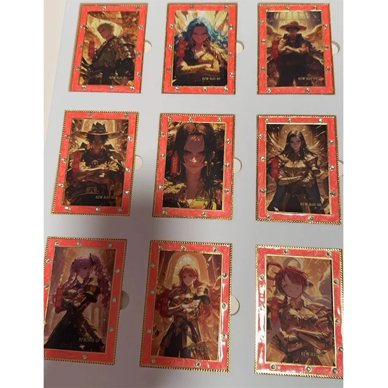 Anime ONE PIECE Rare SXS SXW NS HJS Shiny Rhinestone Game Cards Vivi Uta Hancock Zabawki dla chłopców Karta kolekcjonerska Prezent urodzinowy