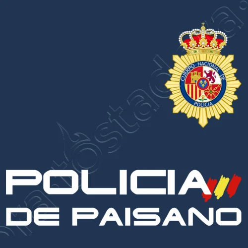 Policía De Paisano (cuerpo Nacional De Policía) T Shirt. New 100% Cotton Short Sleeve O-Neck T-shirt Casual Mens Top