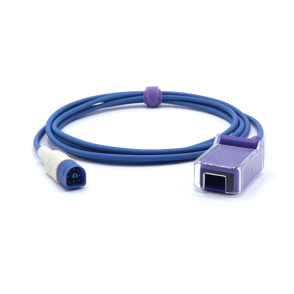 Кабель-переходник SpO2 M1943NL D Тип 8 контактов 9 контактов для моделей Nellcors Oxi 2,2 м Медицинские расходные материалы