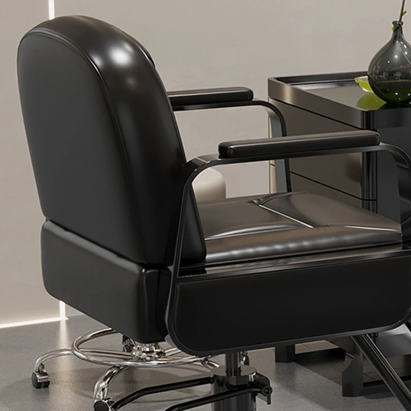 

For Classic Luxury Barber Chair Modern Swivel Hairdressing Charms Salon Chair Height Adjustable Sillon Barbero Barber Accessorie