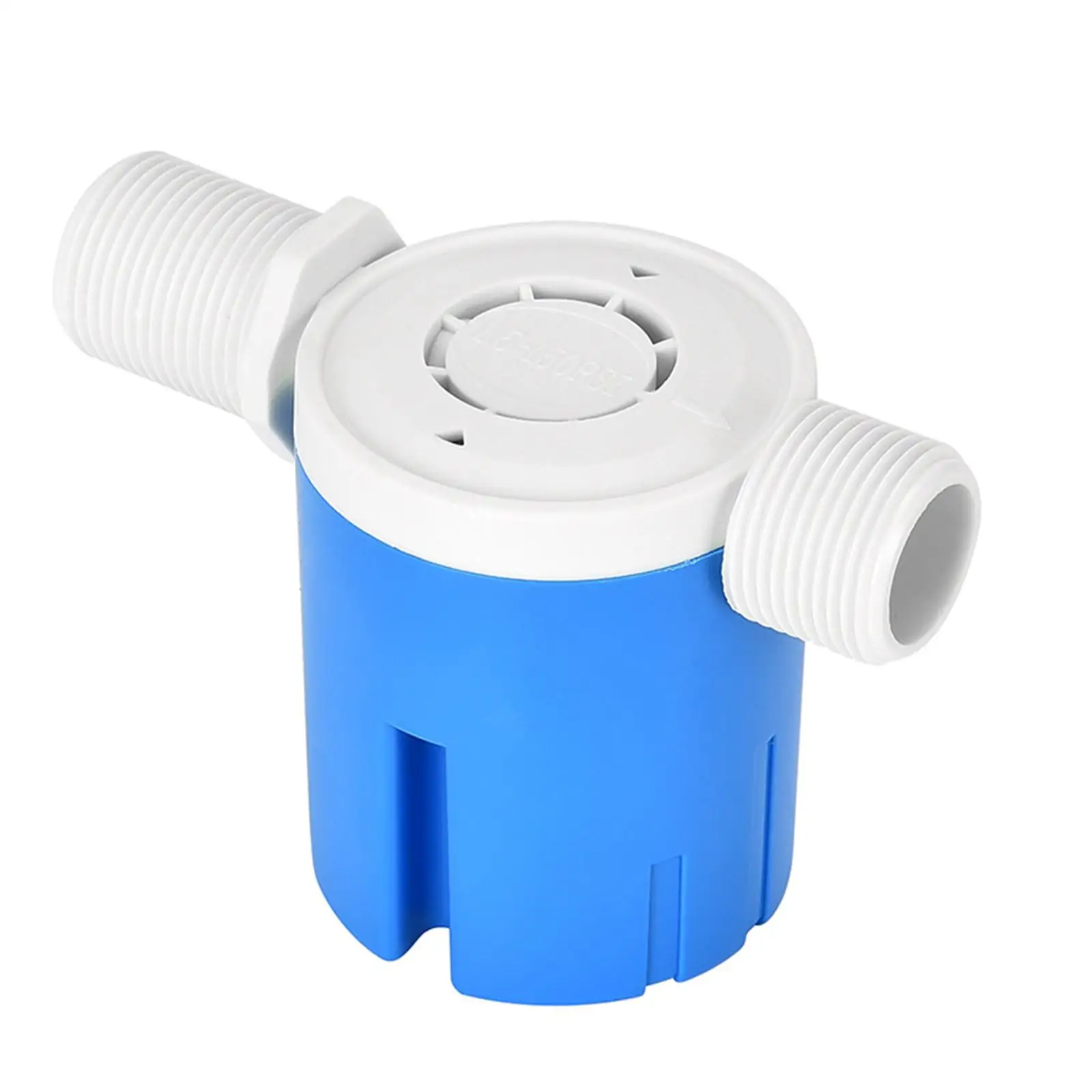 Water Level Control Valve 3/4 inch Side Inlet Durable Horizonal ABS for Pool