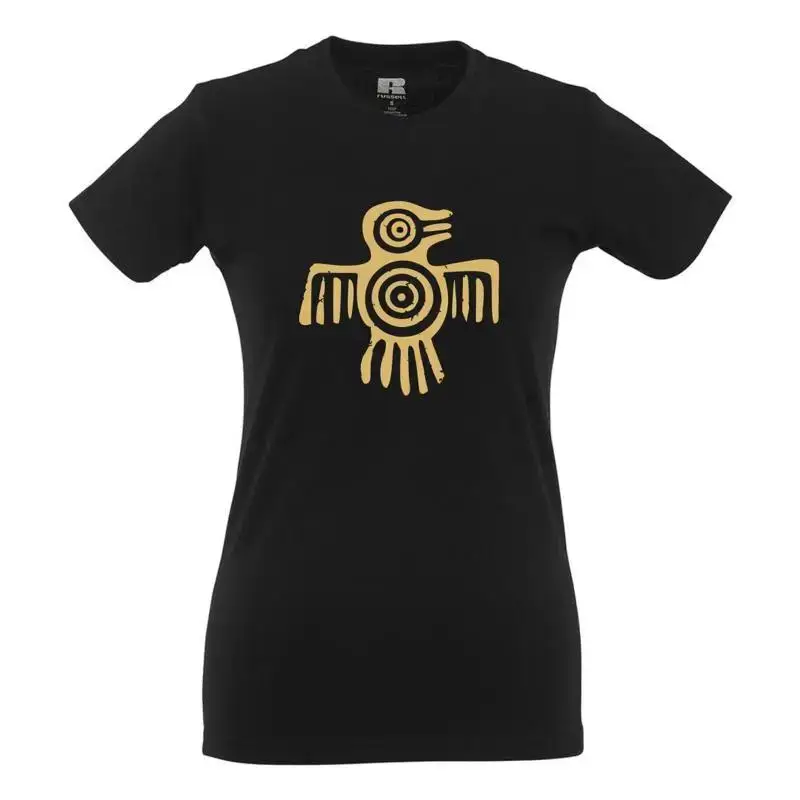 AZTEC BRD  ndian Sign Sign Cult  Fun  Funny  Sayings  Girlie Shirt