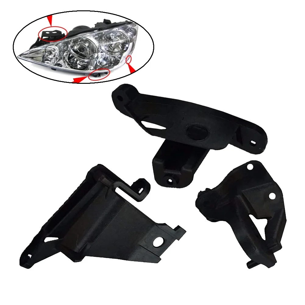 Left Headlight Repair Bracket Kits 6212E3 For 308 For 408 For MK1 07-13 For RCZ 10-15 Replacement Headlight Assembly Repair
