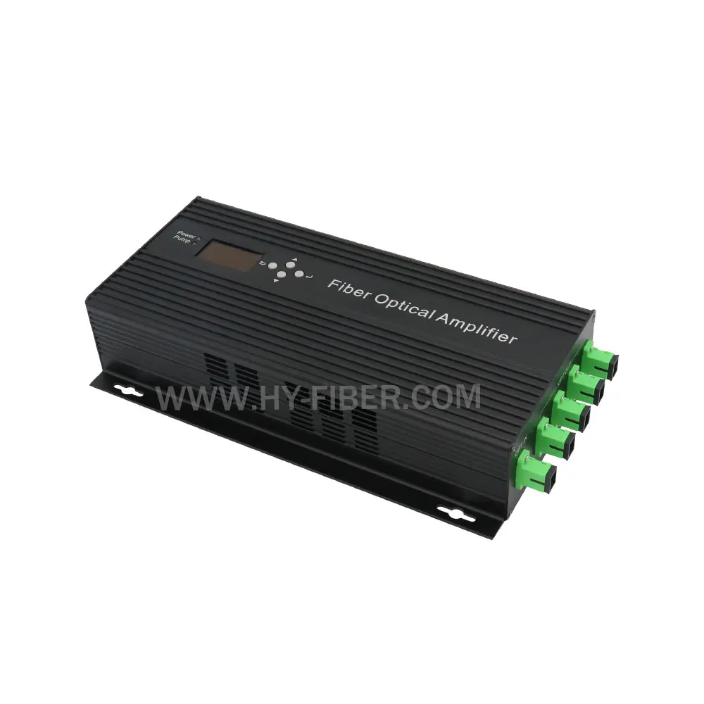 Imagem -05 - Amplificador Óptico de Fibra Catv Mini Edfa sc Apc 1550nm Portas