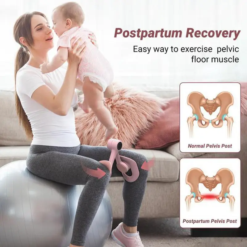 Inner Thigh Exerciser Hip Trainer Workout Equipment Pelvic Floor Muscle Repair Trainer Inner Thigh Exercise Workout Equipment