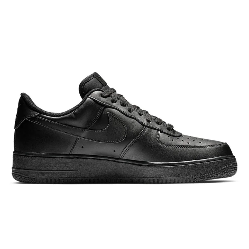 Nike Air Force 1 '07 Low Triple Black White Retro designer Walking Sports Shoes Casual Sneaker Women Men Skateboard Shoes