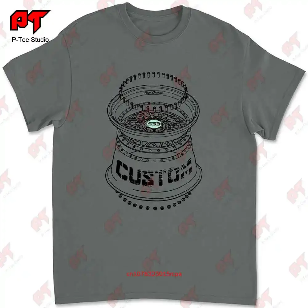 Bbs Rs Rim Stance Motorsport Riga Customs T-shirt 9UTR image 5