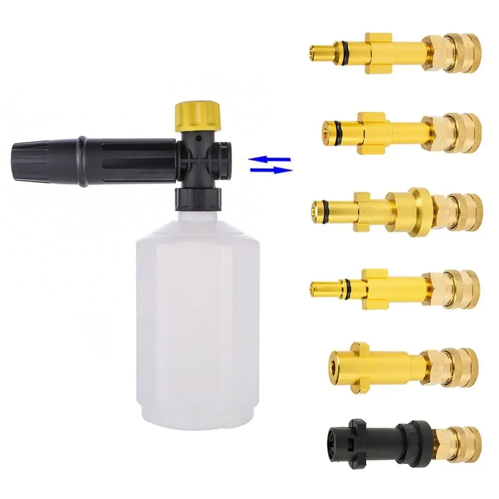 

High Pressure Fitting for Karcher Snow Foam Foam Generator Spray Torch Nozzle Pressure Washer Bayonet Adapter Quick Connector