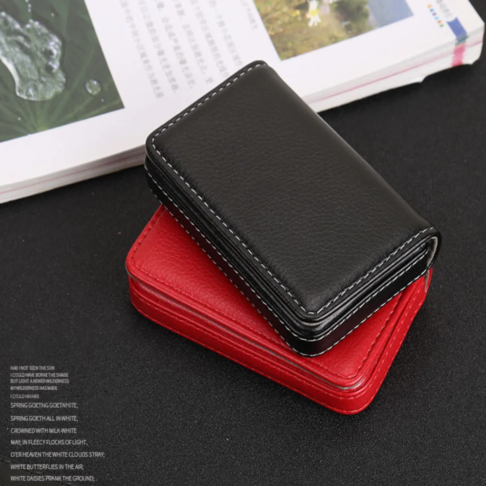 1PC Popular Creative Card ID Holders Magnetic Attractive Card Case Box Mini Wallet Male Credit Card Holder wholesale Despitego