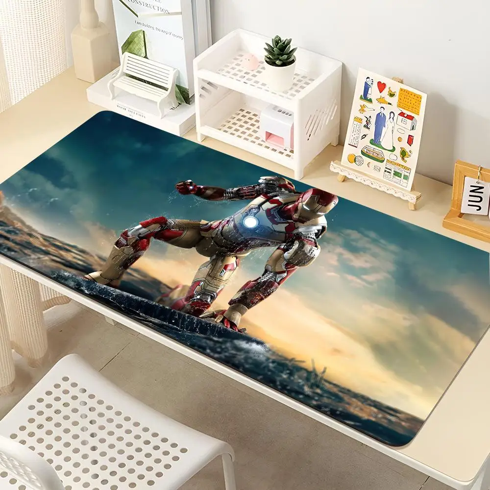 

L-Iron M-Man Mouse Pad Mouse Gamer Gaming Pad Office Accessories for Desk Mat Mousepad Mats Keyboard Mause Carpet Computer Speed