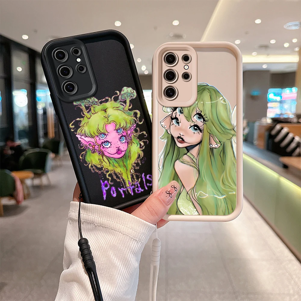 Melanie Martinez P-Portals Phone Case For Xiaomi Redmi 9A 9C 10 10C 12 12C K30 K40 K50 Note 10 11 12 13 Pro 5G With Hand Strap