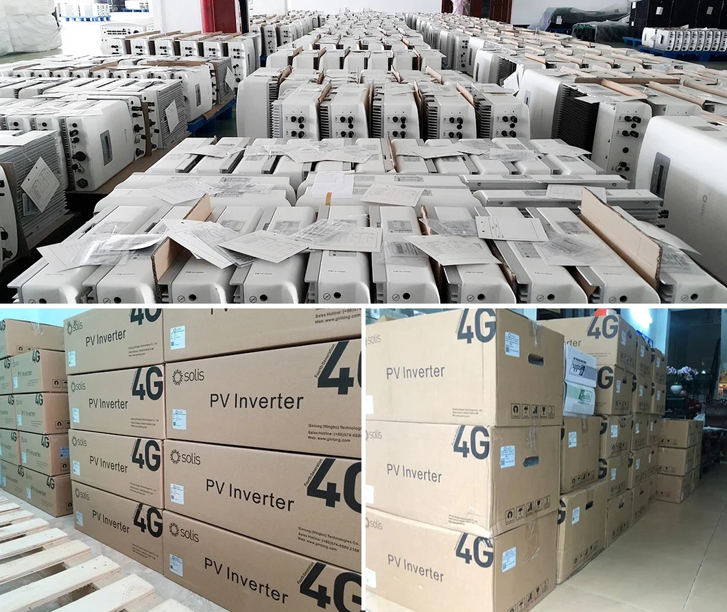 Solis S5-GR3P12K 12KW 3 عبارات على شبكة عاكس الطاقة الشمسية مع مفتاح تيار مستمر للمنزل