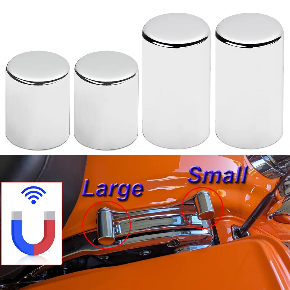 

Motorcycle Chrome Docking Hardware Point Cover Aluminum For Harley Touring Electra Glide Road King Street Road Glide 2009-2025