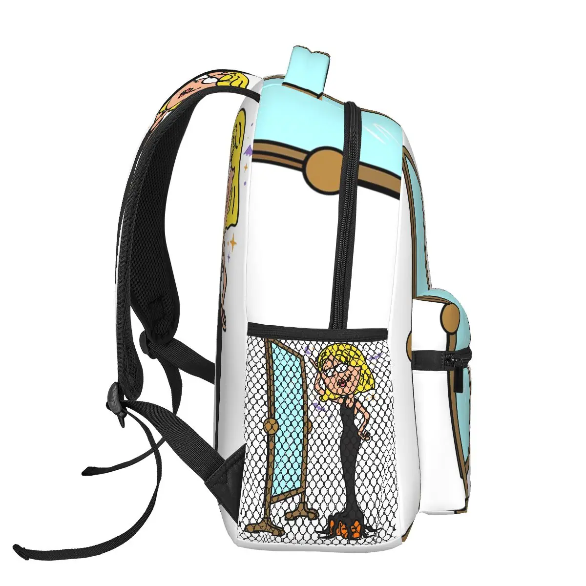 Lizzie mcguire mochila dos desenhos animados venda quente mochila grande capacidade crianças bookbag saco de escola sacos de ombro para homens