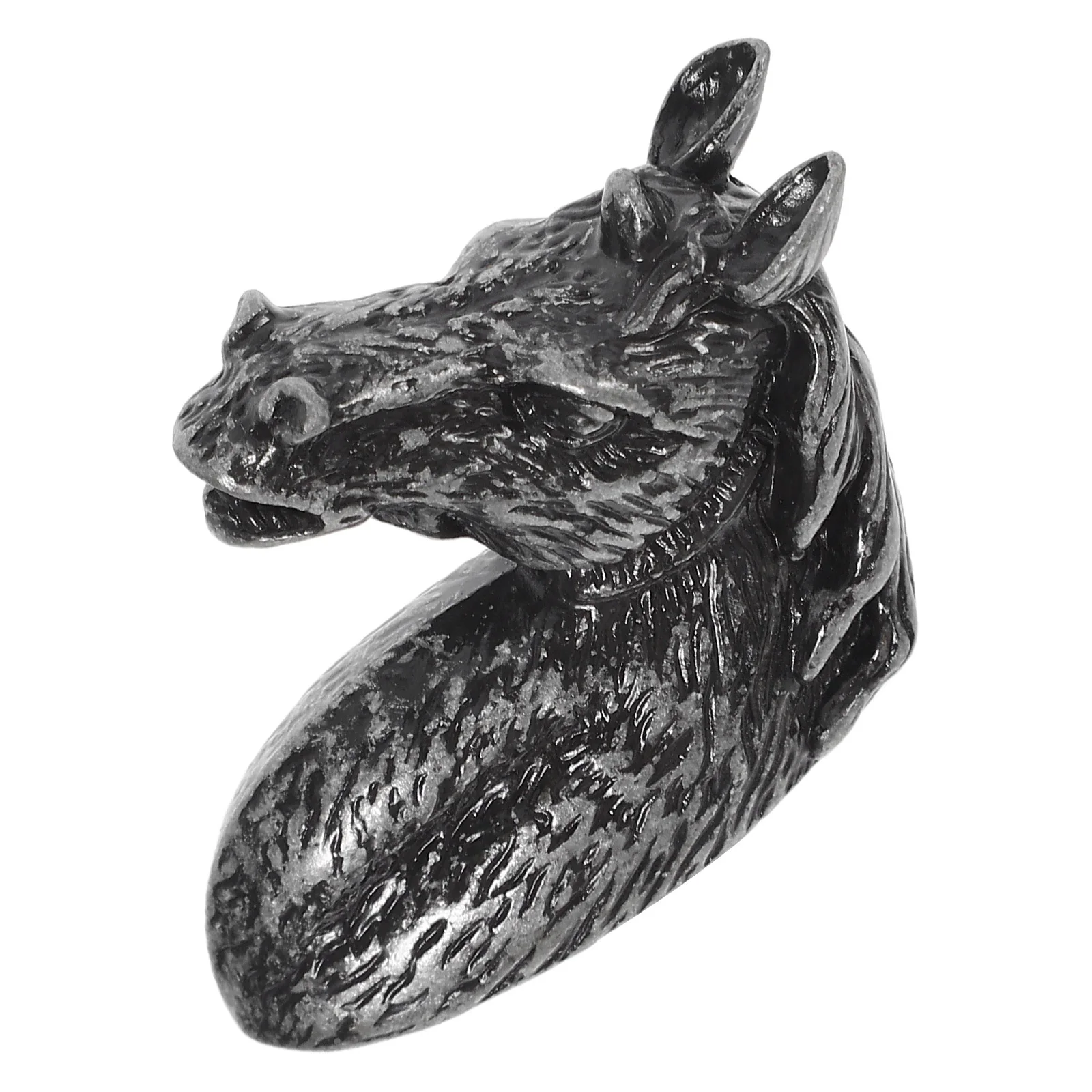 

Decorative Horse Head Cabinet Knob Sturdy Material Modern Design for Bedroom Closet Desk Door Pull Handle Farmhouse Rustic Decor