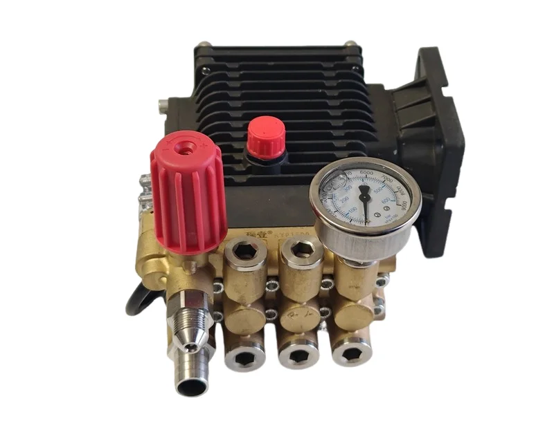 For 1509 Crankshaft Copper Pump Head Flow 12L Pressure 150bar Speed 2800r Shaft 19mm Installation Hole 70mm Pump Head