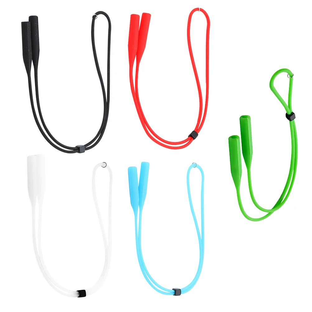 

5pcs Glasses Rope Pcs Eyewear Retainer Secure Comfortable Anti Slip Sunglasses Eyeglass Rope Strap Lanyard Cord Glasses Holder