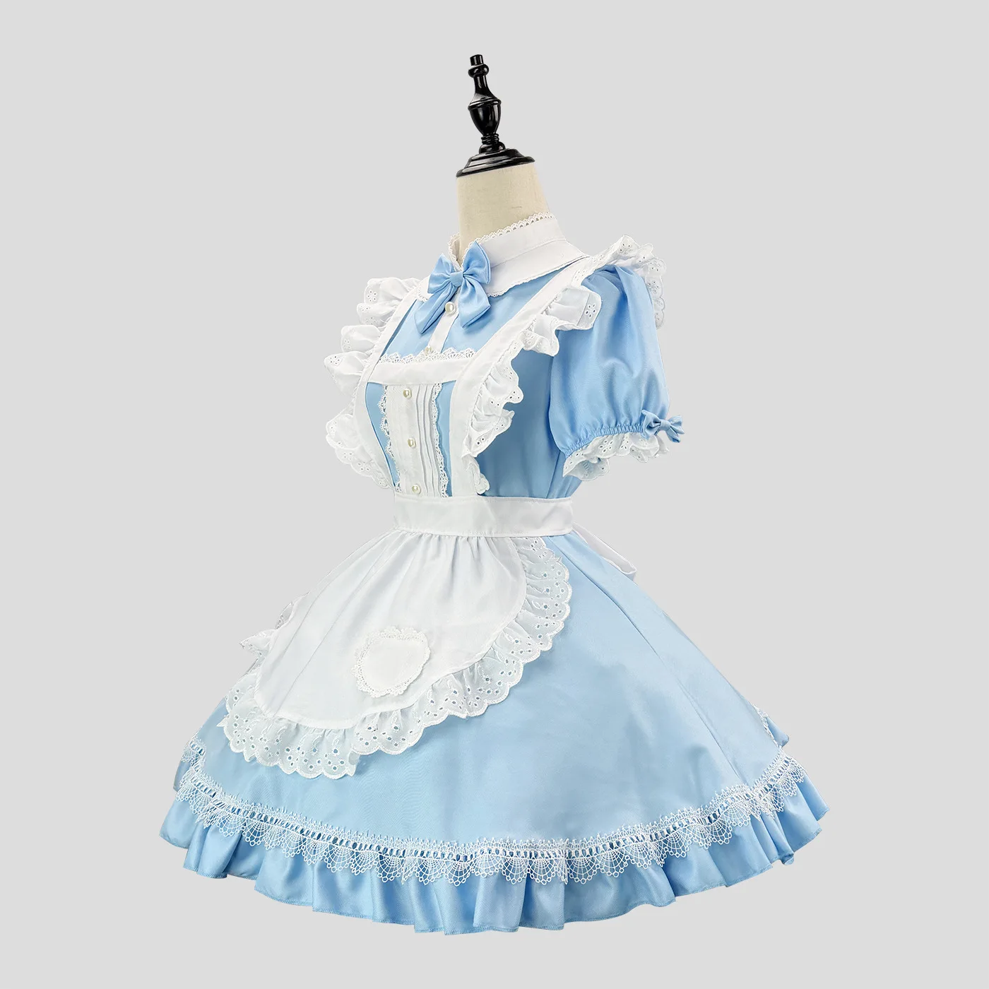 Women Lovely Cute Lolita Maid Costumes Maid Cosplay Costume Animation Show Japanese Anime Outfit Plus Size Dress Clothes view 4