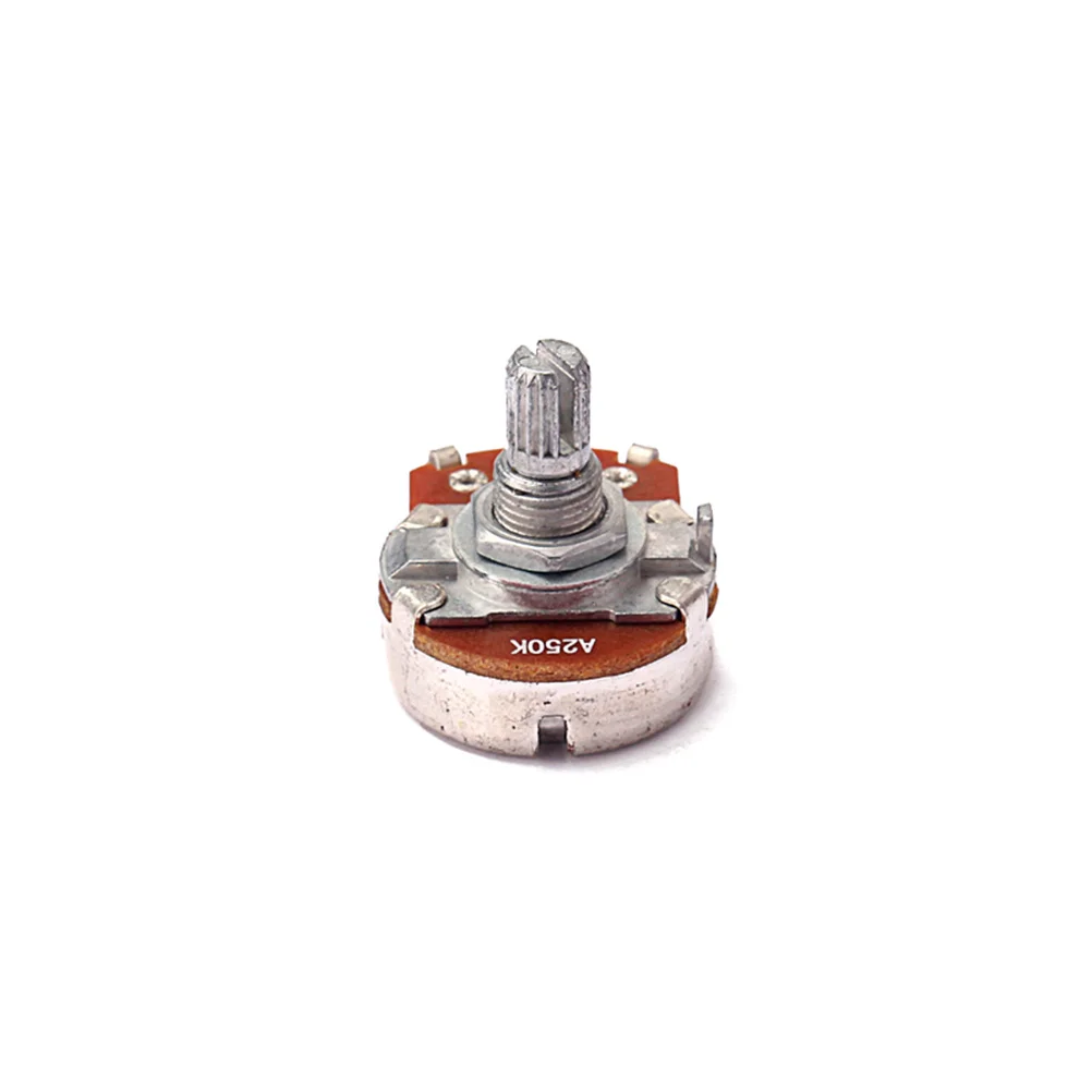 

audio-potentiometers A250k Solder Lugs Guitar Amp Potentiometer Guitar Potentiometer Guitar volume potentiometer